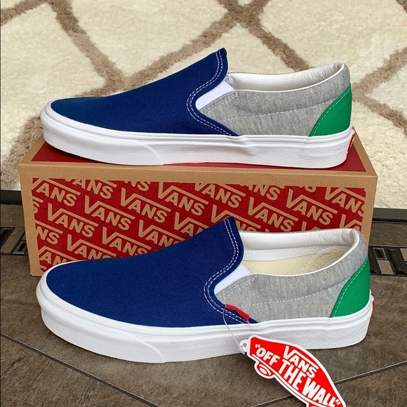 •VANS Men’s CLASSIC SLIP ON VANS COASTAL Grey/TrWht Sneakers - Picture 4 of 16